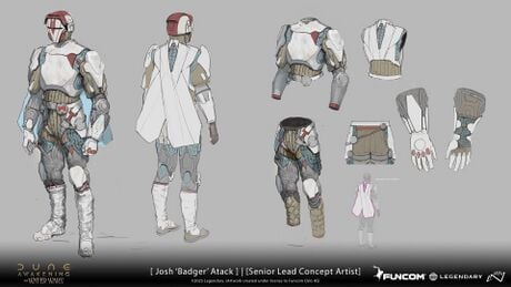 First Concept by Josh 'Badger' Atack (ArtStation)
