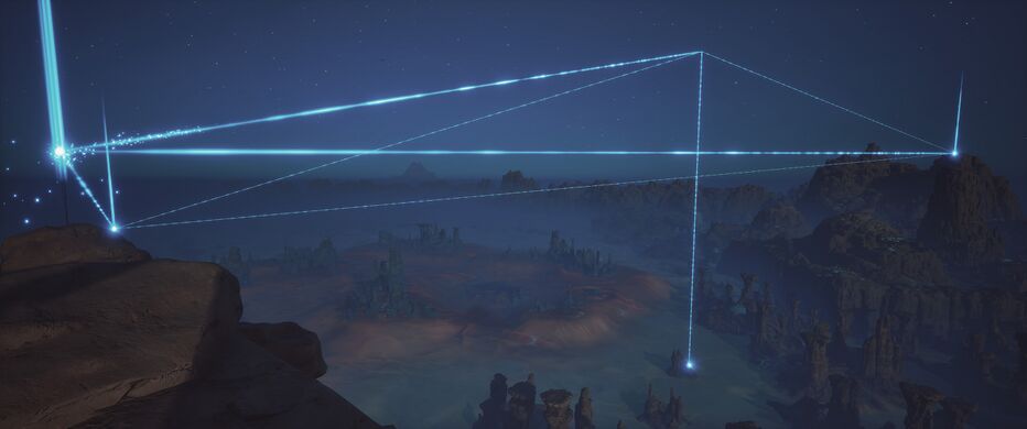 All 3 triangulators at work