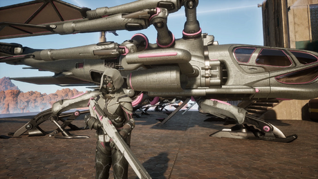 A wiki player wielding the Atreides Battle Rifle