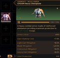 CHOAM Heavy Chestplate characteristics