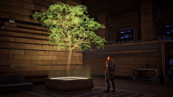 Festive Tree Hologram