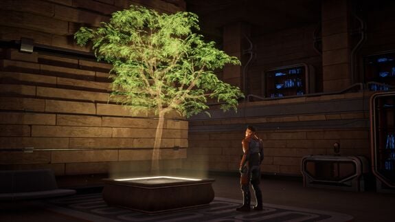 Festive Tree Hologram