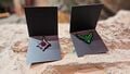 Some loot - Harkonnen and Atreides metal pin badges