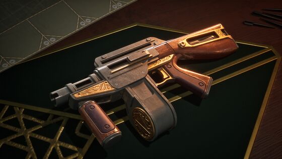 Elacca Wood-Accented SMG