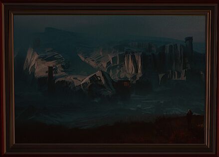 Painting of the Polar Cap found in the Water Shippers' HQ in Wind Pass