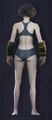 Feminine Mercenary Heavy Gloves Rear