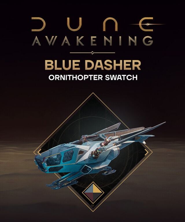 Blue Dasher Ornithopter Swatch - Dune: Awakening Community Wiki