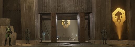 Entrance of the Imperial Consulate in Arrakeen